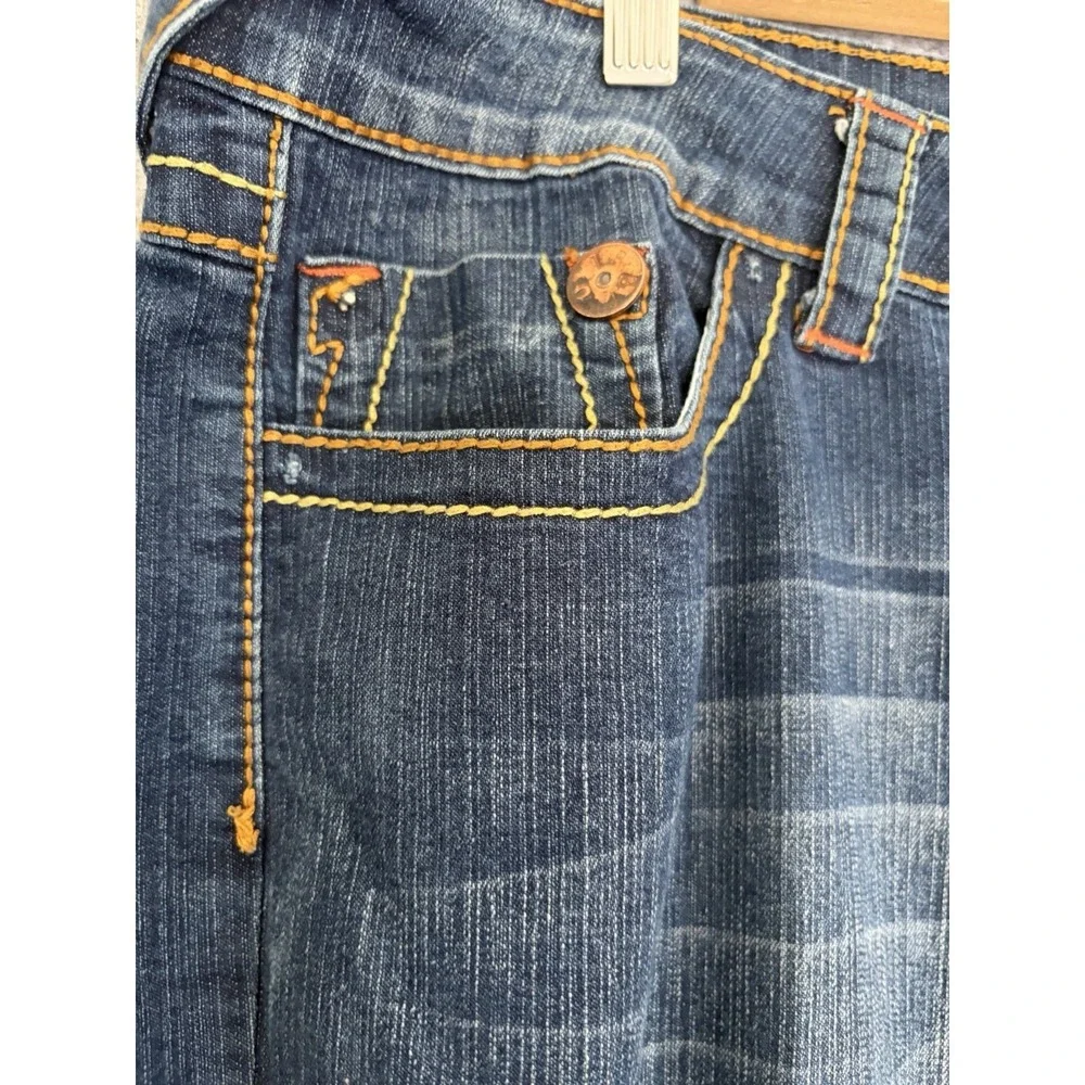 True Religion Jeans Men's 36x31 Dark Wash Denim Classic Relaxed Straight USA Y2K